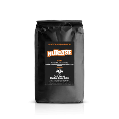 Nutcase™ Hazelnut Flavored Coffee 1 lb Standard Ground | Flavor of Delusion™ Collection by MUG Coffee Co™